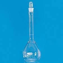 Cornsil Glass Volumetric Flask