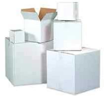 White Corrugated Boxes