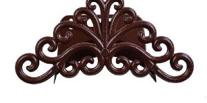 Wall Mount Hose Hanger Ornamental Style