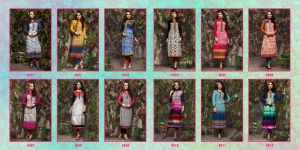 Rayon Designer Kurti+