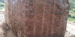 Red Rose Rough Granite Blocks