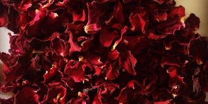 Organic Red Rose Petals