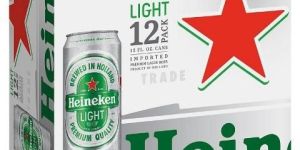 Heineken Light Beer Cans