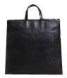 Leather Slim Tote Bag