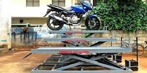 Two Wheeler Hydraulic Ramp