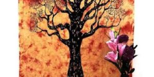 Tree of Life Indian Tribal Mandala Tapestry Wall Hanging