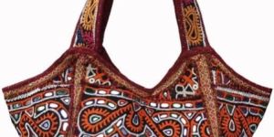 India Multicolored Ladies Shoulder Handbag