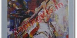 Lady with Violin Poster Paintings