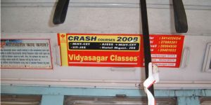 Bus Window Top Advertising