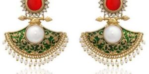 Zaveri Pearls Ethnic Earrings