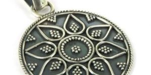 Sterling Silver Pendants Oxidized Silver