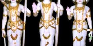 Marble RAM Laxman Sita Statues