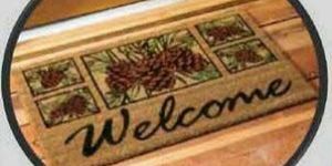 PVC Backed Coir Door Mats