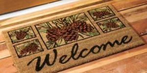 PVC Tufted Printed Coir Mats