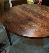 Brass Inlay Table