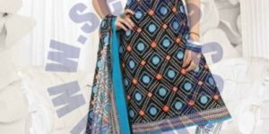 BANDANI PRINT DRESS MATERIALS