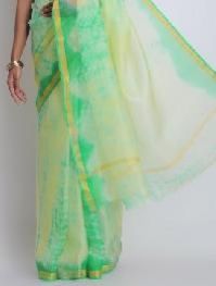 Nylon Dyed Saree