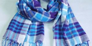 Check Viscose Scarves