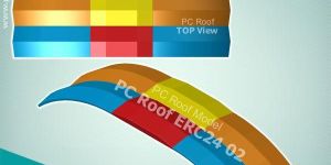 FRP Sandwich Roof Panel Prefab House