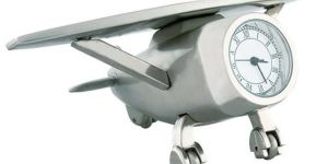 Silver Aeroplane Watch