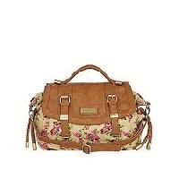 Floral Satchel Bag