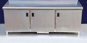 THREE DOOR WORKTOP REFRIGERATOR