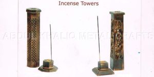 Wooden Tower Incense Burner