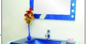 Top quality updated glass sink bathroom vanity set SG. 8006