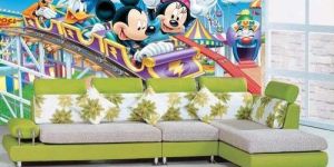 Kids Mickey Mouse Printed Room Wallpapers
