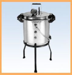 PRESSURE TYPE VERTICAL PORTABLE STERILIZER (AUTO-CLAVE)