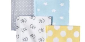 Flannel Baby Receiving Blankets