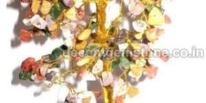 Stone Base Gemstone Tree