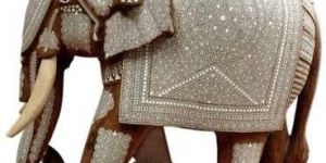 Wooden Elephant 1123