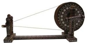 Wooden Spinning Wheel