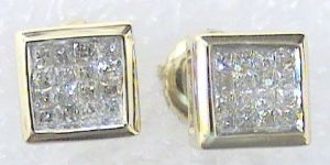 Diamond Studded Earrings