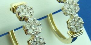 Diamond Studded Earrings