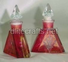 Silver Glass Perfume Bottle And Decanter