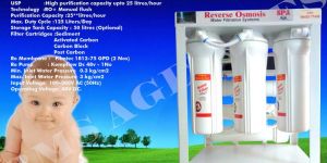 25LTR/HR Reverse Osmosis System