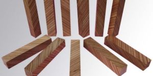 Zebra Wood Cross Cut Pen Blank