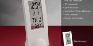 See Thru Table Clock