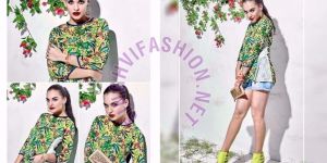 Viscose Moss Crepe Tops