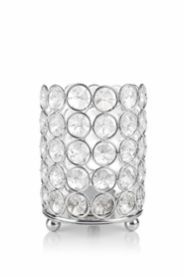 Crystal Beaded Votive Candle Holder