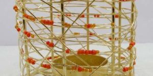 Beaded Votive Holders