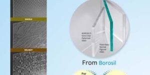 Clear Patterned Glass