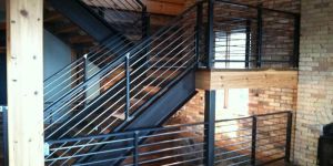Mild Steel Railing Fabrication