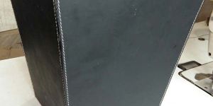 Leather Dustbin