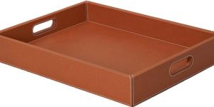 Leather Serving Trays