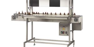 Visual Vial Inspection Conveyor Belt