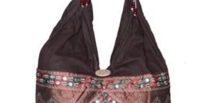 JBI Brown Rajwada Pattern Jholas