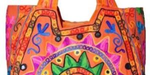 JBI Orange Canvas Cloth Designer Jholas